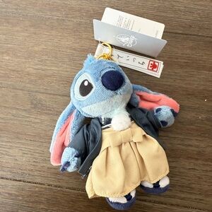 Stitch bag charm with caribiner from Tokyo Japan